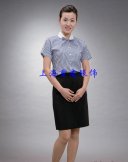 女商务短袖衬衫CW-015